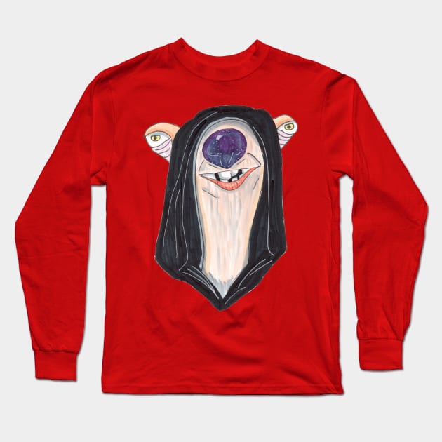 Darth SIDios Long Sleeve T-Shirt by Salty Pretzel